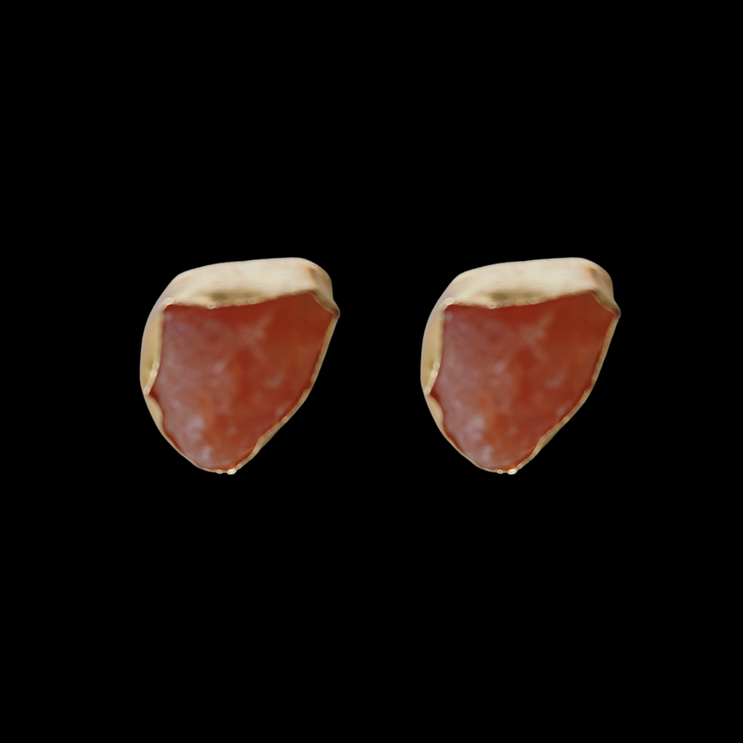 Aurora Raw Stone Earrings – Bold Crystal Statement Earrings | Chique Trends - Premium Earrings from Chique Trends - Just $129! Shop now at chiquetrends.com