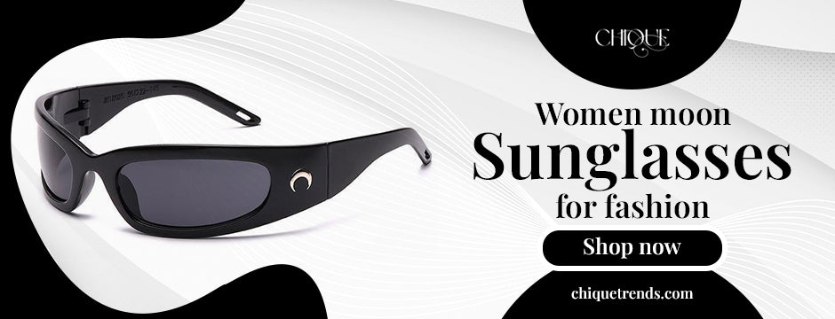 Moon-Shaped Sunglasses: A Stellar Accessory for Women's Fashion