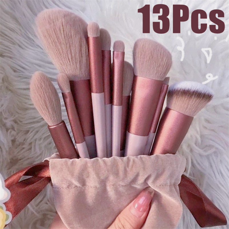 13Pcs Makeup Brush Set Make Up - Premium 0 from chiquetrends.com - Just $11! Shop now at chiquetrends.com