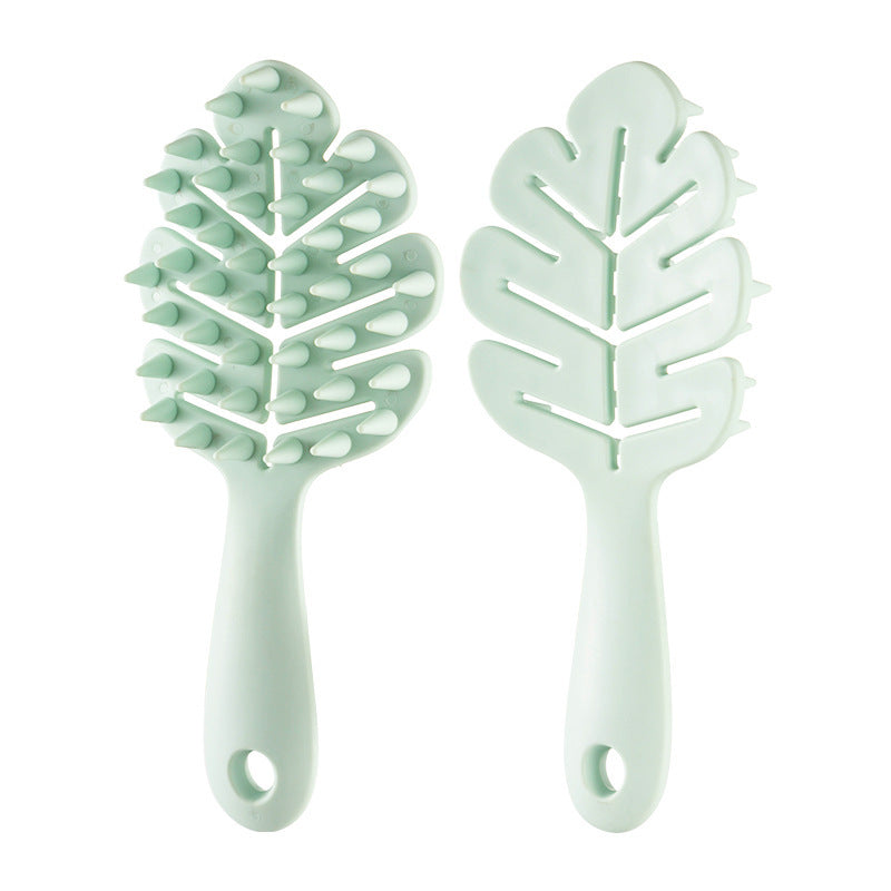 Leaves Shampoo Brush Hard - Premium 0 from chiquetrends.com - Just $7! Shop now at chiquetrends.com