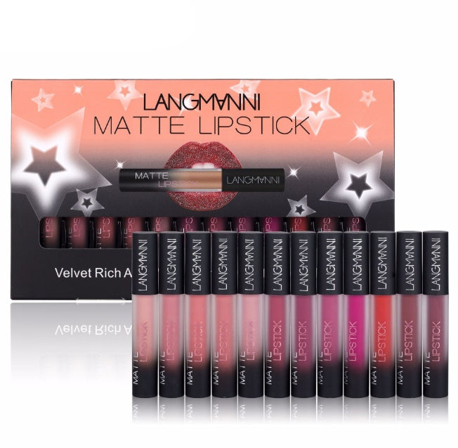 Matte Lipstick Waterproof - Premium 0 from chiquetrends.com - Just $43! Shop now at chiquetrends.com