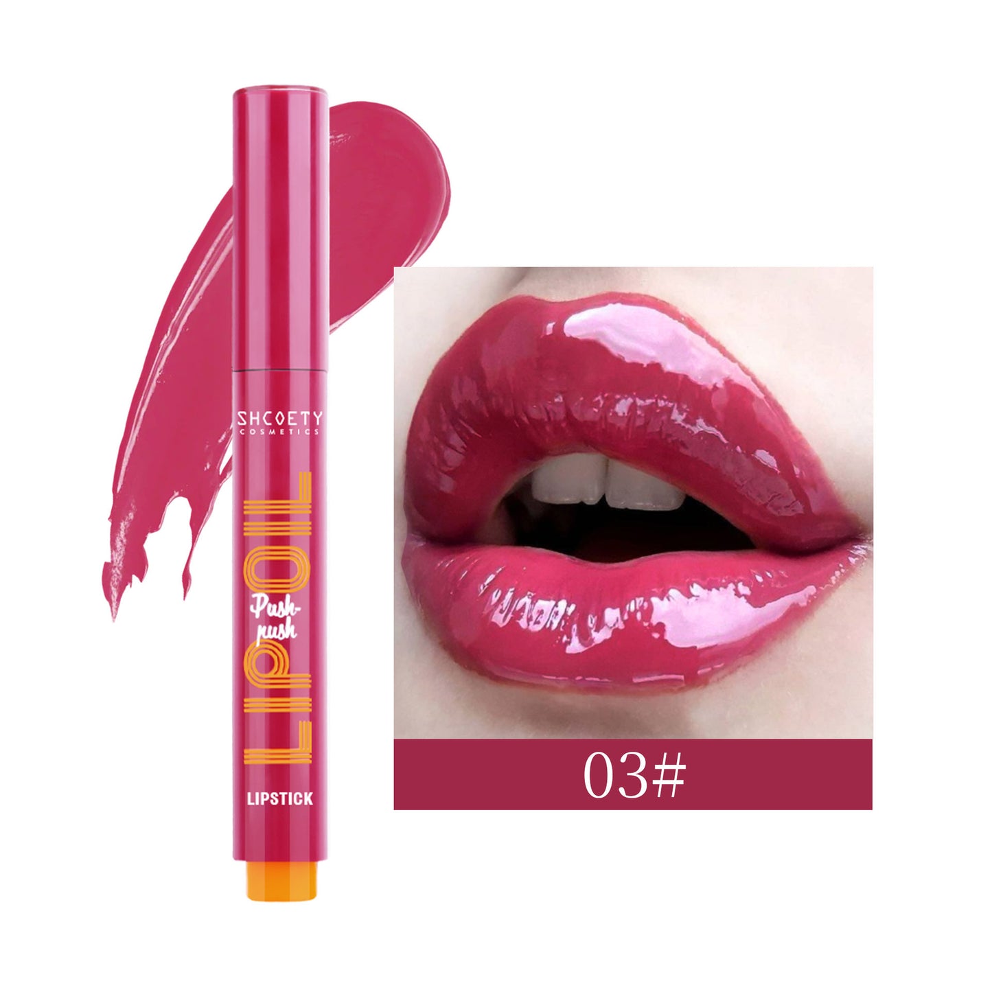 Makeup Press Lipstick Solid - Premium 0 from chiquetrends.com - Just $8! Shop now at chiquetrends.com