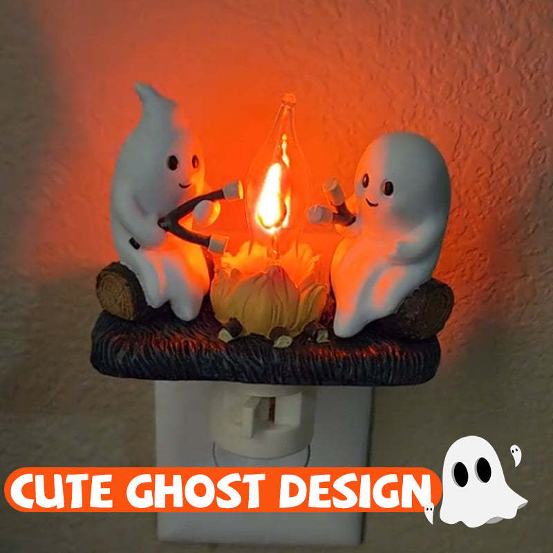 2024 Ghost Campfire Flickering - Premium 0 from chiquetrends.com - Just $32! Shop now at chiquetrends.com