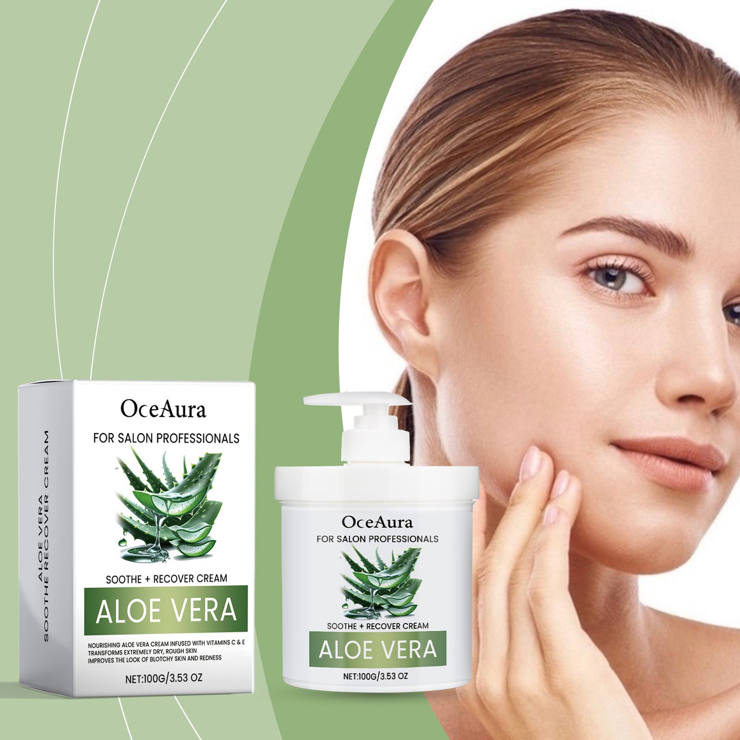 Aloe Repair Moisturizing Cream - Premium 0 from chiquetrends.com - Just $11! Shop now at chiquetrends.com