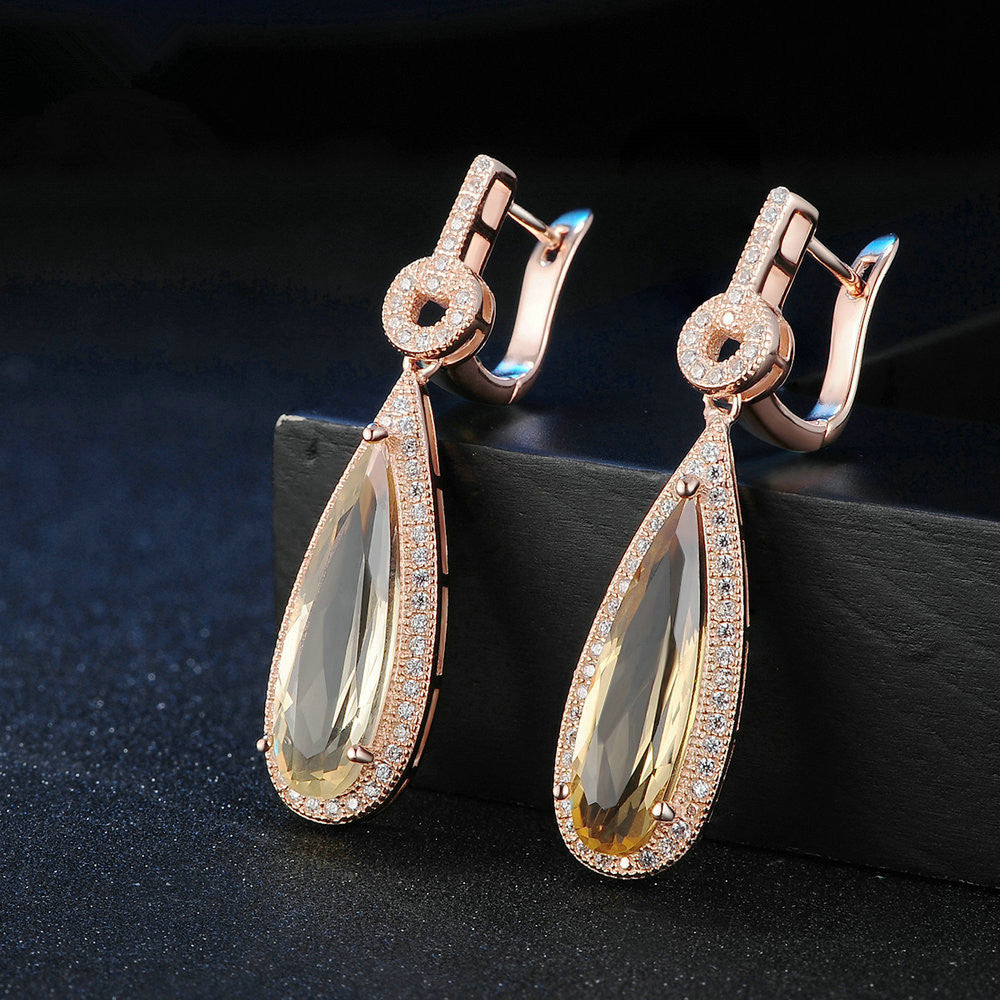 Natural water drop Crystal - Premium 0 from chiquetrends.com - Just $127! Shop now at chiquetrends.com