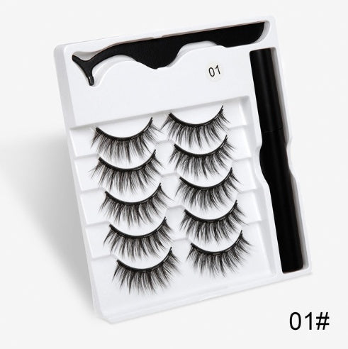 A Pair Of False Eyelashes With - Premium 0 from chiquetrends.com - Just $15! Shop now at chiquetrends.com