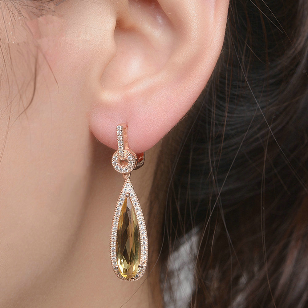 Natural water drop Crystal - Premium 0 from chiquetrends.com - Just $127! Shop now at chiquetrends.com