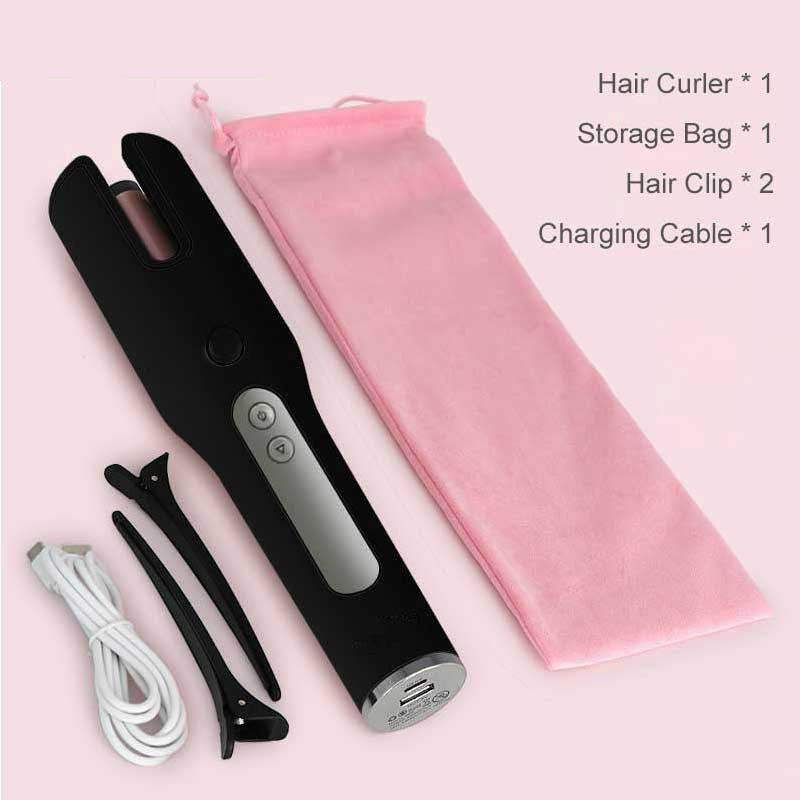 Wireless Automatic Curler USB - Premium 0 from chiquetrends.com - Just $106! Shop now at chiquetrends.com