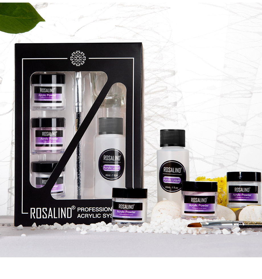 Nail Powder Acrylic System Kit - Premium 0 from chiquetrends.com - Just $25! Shop now at chiquetrends.com