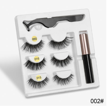 A Pair Of False Eyelashes With - Premium 0 from chiquetrends.com - Just $15! Shop now at chiquetrends.com