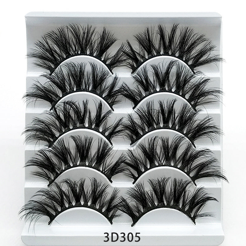 Mink False Eyelashes 3D False - Premium 0 from chiquetrends.com - Just $9! Shop now at chiquetrends.com