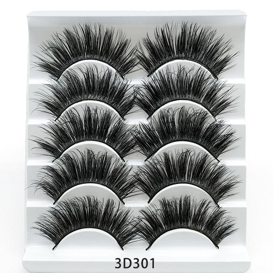 Mink False Eyelashes 3D False - Premium 0 from chiquetrends.com - Just $9! Shop now at chiquetrends.com