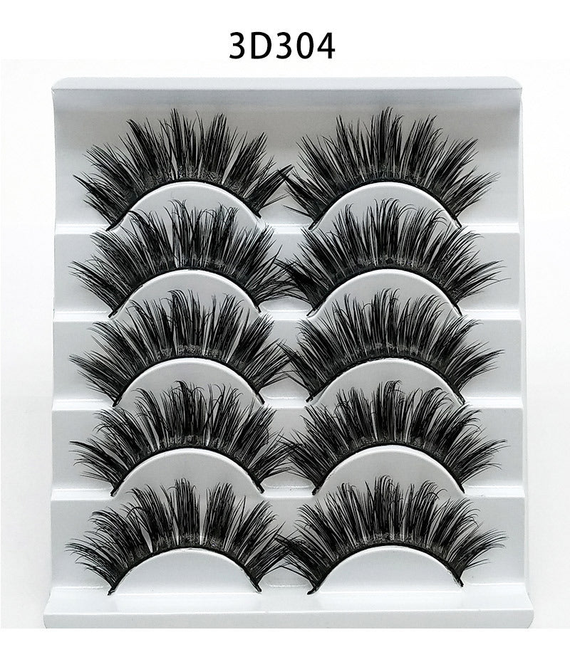 Mink False Eyelashes 3D False - Premium 0 from chiquetrends.com - Just $9! Shop now at chiquetrends.com