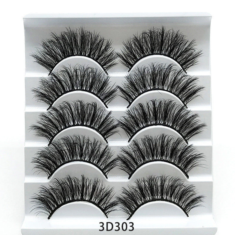 Mink False Eyelashes 3D False - Premium 0 from chiquetrends.com - Just $9! Shop now at chiquetrends.com