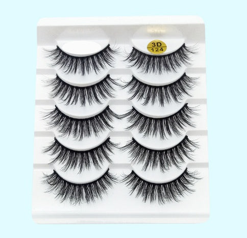 Mink False Eyelashes 3D False - Premium 0 from chiquetrends.com - Just $9! Shop now at chiquetrends.com