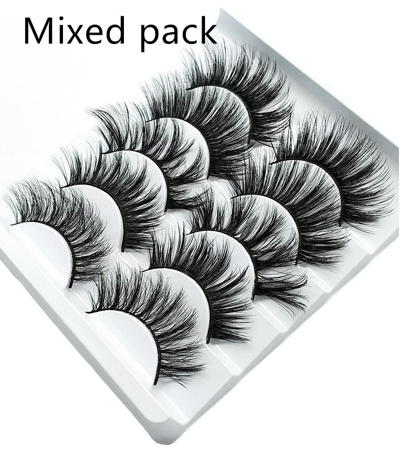 Mink False Eyelashes 3D False - Premium 0 from chiquetrends.com - Just $9! Shop now at chiquetrends.com