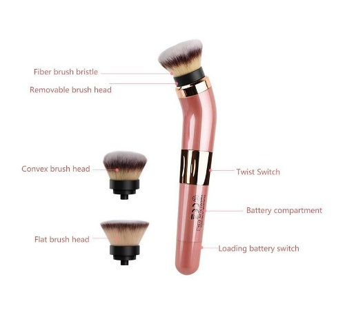 Electric makeup brush - Premium 0 from chiquetrends.com - Just $36! Shop now at chiquetrends.com