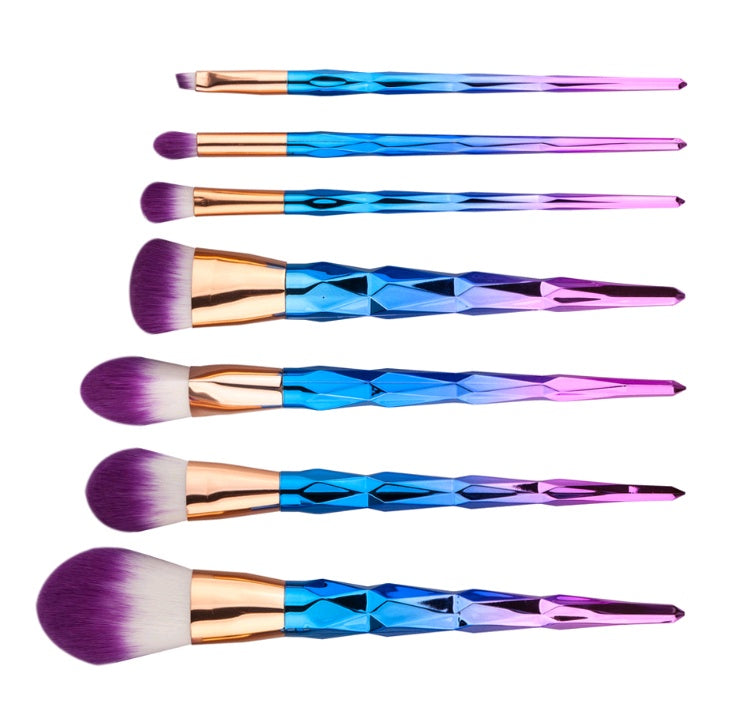 7 makeup brushes, makeup - Premium 0 from chiquetrends.com - Just $22! Shop now at chiquetrends.com