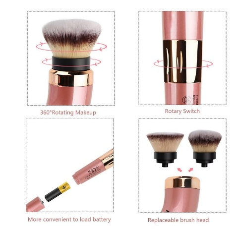 Electric makeup brush - Premium 0 from chiquetrends.com - Just $36! Shop now at chiquetrends.com