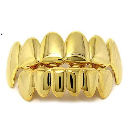 Halloween Prom Gold Braces Spike - Premium 0 from chiquetrends.com - Just $11.11! Shop now at chiquetrends.com