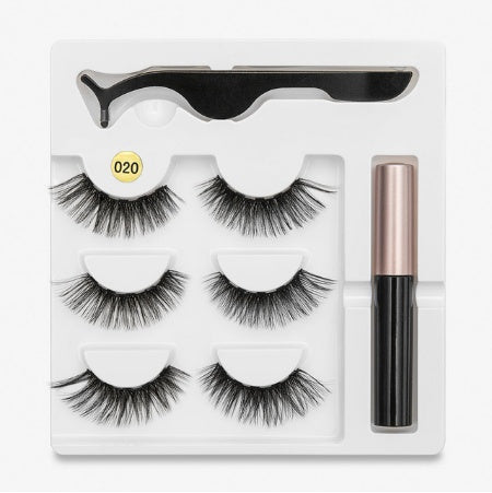 A Pair Of False Eyelashes With - Premium 0 from chiquetrends.com - Just $15! Shop now at chiquetrends.com