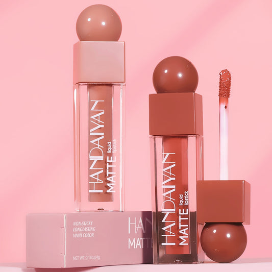 Matte Lip Gloss Lipstick - Premium 0 from chiquetrends.com - Just $8! Shop now at chiquetrends.com