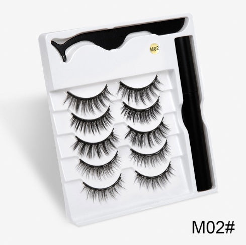 A Pair Of False Eyelashes With - Premium 0 from chiquetrends.com - Just $15! Shop now at chiquetrends.com