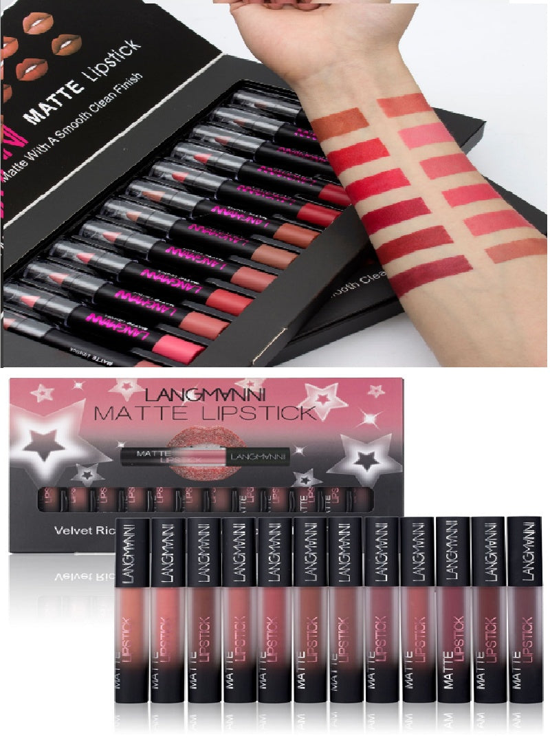 Matte Lipstick Waterproof - Premium 0 from chiquetrends.com - Just $43! Shop now at chiquetrends.com