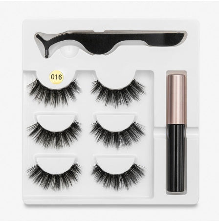 A Pair Of False Eyelashes With - Premium 0 from chiquetrends.com - Just $15! Shop now at chiquetrends.com