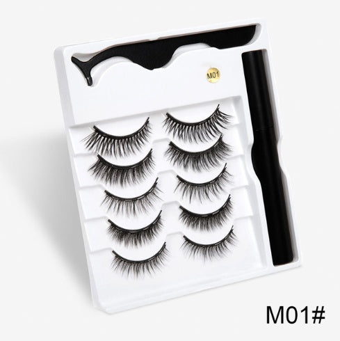 A Pair Of False Eyelashes With - Premium 0 from chiquetrends.com - Just $15! Shop now at chiquetrends.com