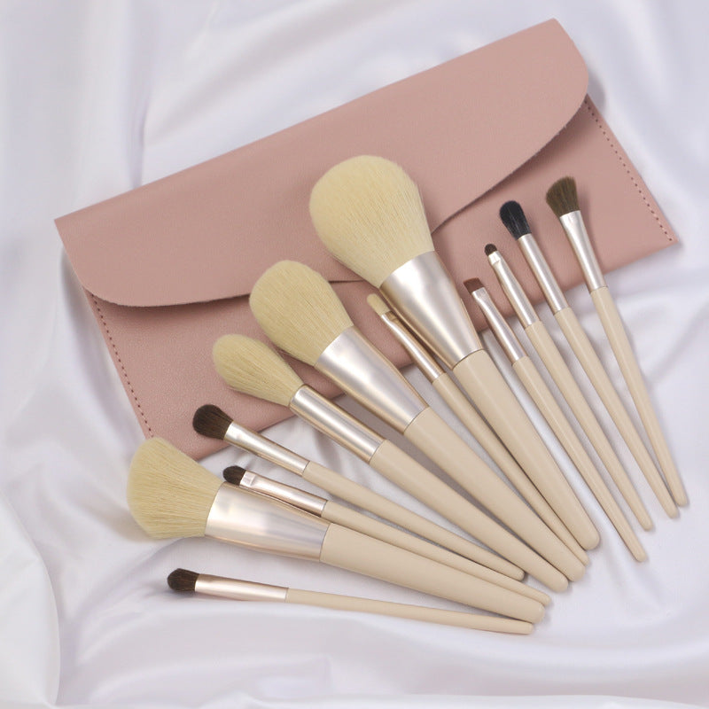 Set Of 12 Makeup Brushes - Premium 0 from chiquetrends.com - Just $28! Shop now at chiquetrends.com