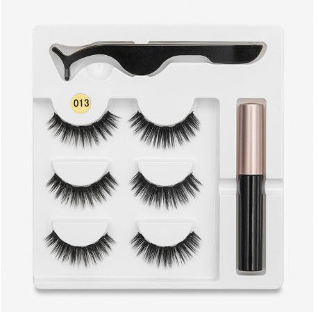 A Pair Of False Eyelashes With - Premium 0 from chiquetrends.com - Just $15! Shop now at chiquetrends.com