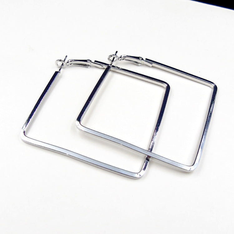 Exaggerated Geometric Square - Premium 0 from chiquetrends.com - Just $6! Shop now at chiquetrends.com