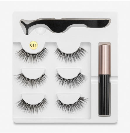 A Pair Of False Eyelashes With - Premium 0 from chiquetrends.com - Just $15! Shop now at chiquetrends.com