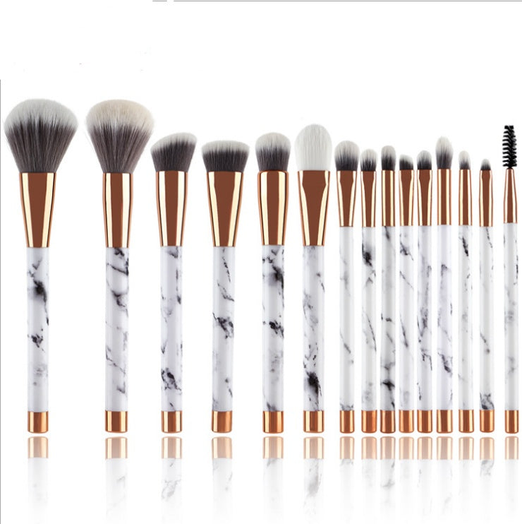 11 sets of marble makeup brush - Premium 0 from chiquetrends.com - Just $48! Shop now at chiquetrends.com