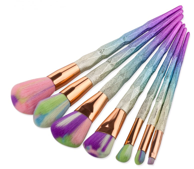 7 makeup brushes, makeup - Premium 0 from chiquetrends.com - Just $22! Shop now at chiquetrends.com