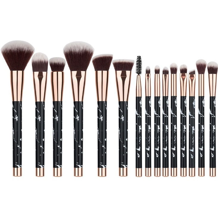 11 sets of marble makeup brush - Premium 0 from chiquetrends.com - Just $48! Shop now at chiquetrends.com