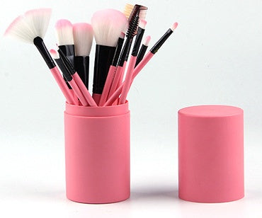 Makeup brush set 12 makeup - Premium 0 from chiquetrends.com - Just $16! Shop now at chiquetrends.com