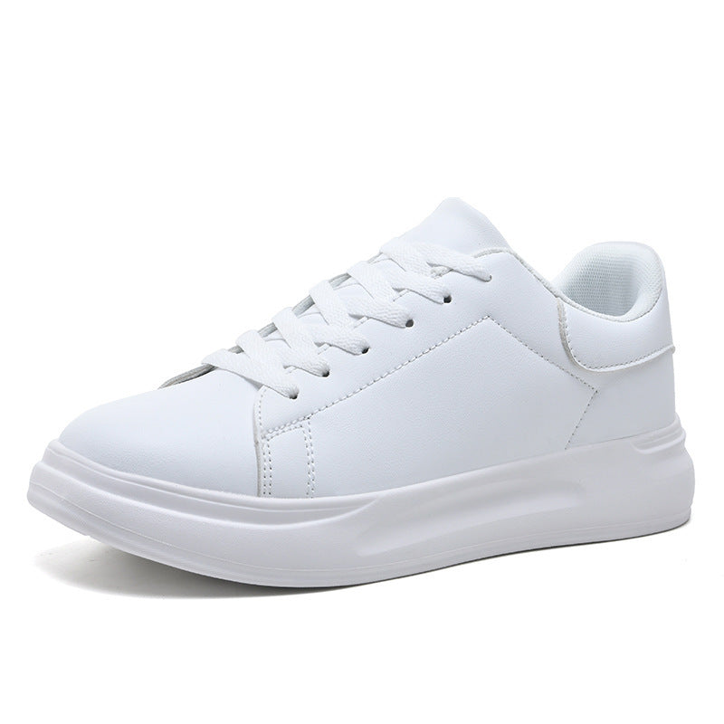 Large Size White Shoes Leather - Premium 0 from chiquetrends.com - Just $34! Shop now at chiquetrends.com