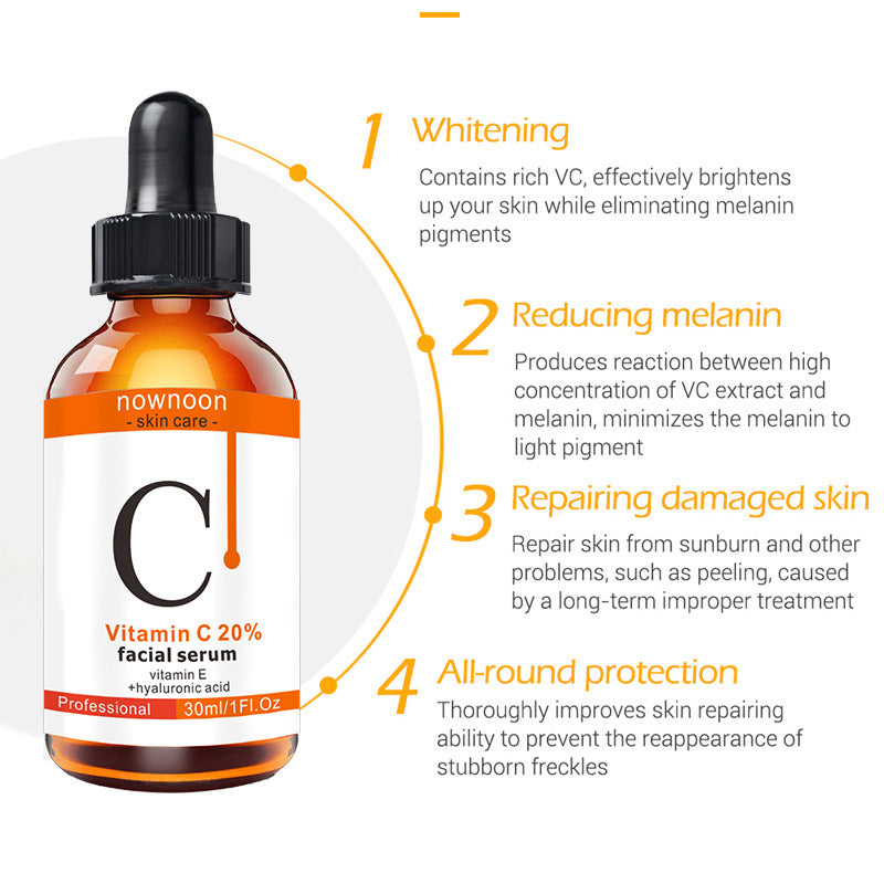 Vitamin C Facial Serum 30ml - Premium 0 from chiquetrends.com - Just $9! Shop now at chiquetrends.com