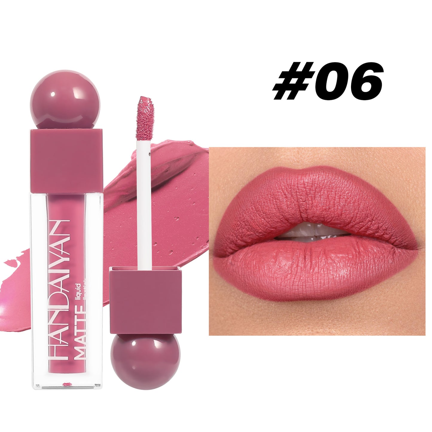 Matte Lip Gloss Lipstick - Premium 0 from chiquetrends.com - Just $8! Shop now at chiquetrends.com