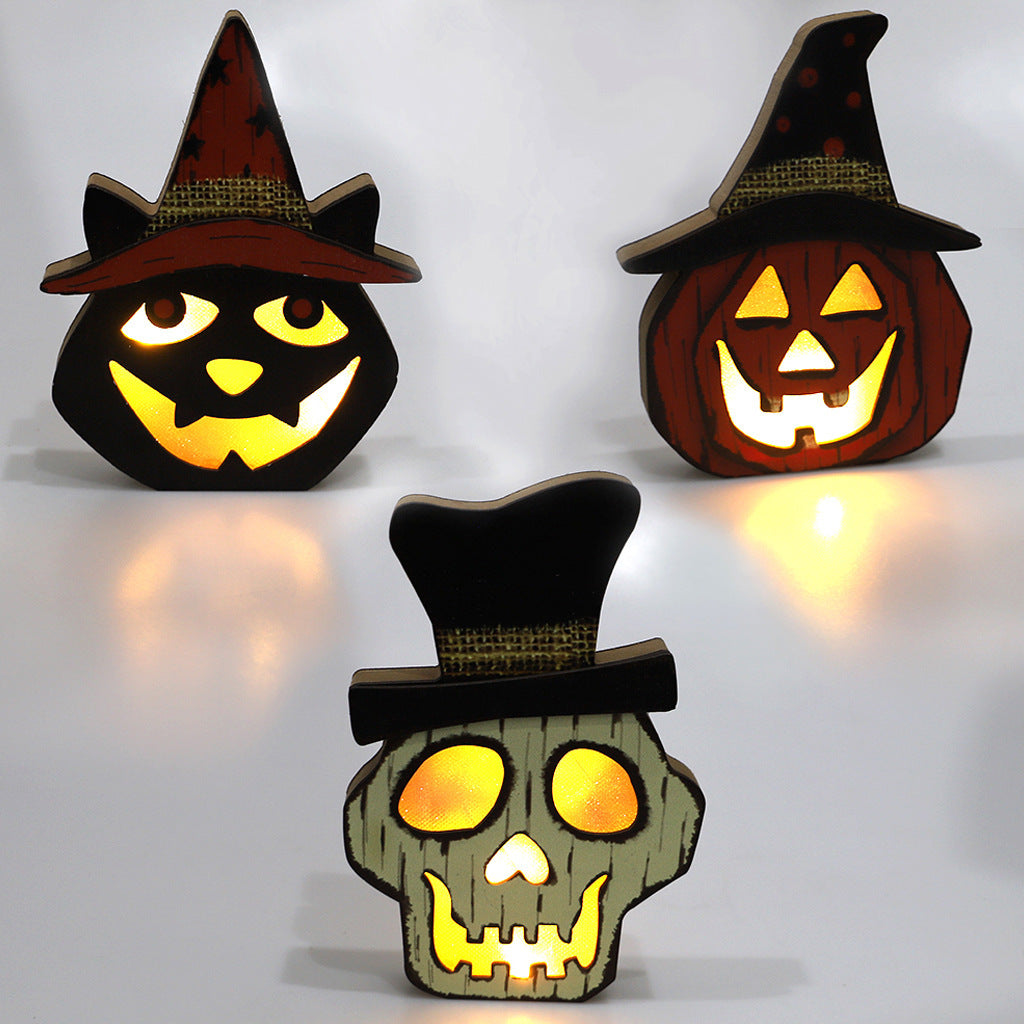 Creative Halloween Wooden - Premium 0 from chiquetrends.com - Just $15! Shop now at chiquetrends.com