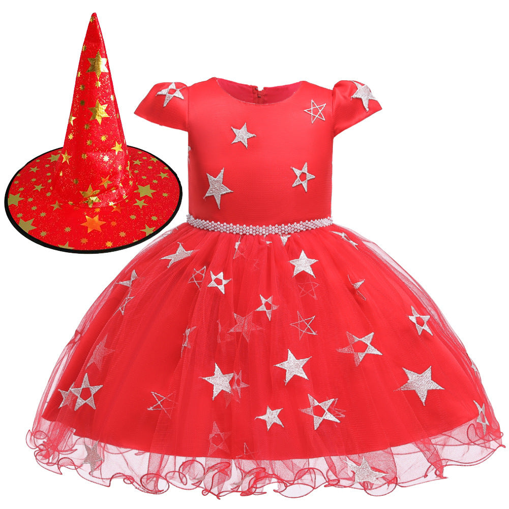 Costume child witch dress - Premium 0 from chiquetrends.com - Just $45! Shop now at chiquetrends.com