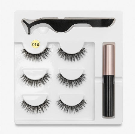 A Pair Of False Eyelashes With - Premium 0 from chiquetrends.com - Just $15! Shop now at chiquetrends.com