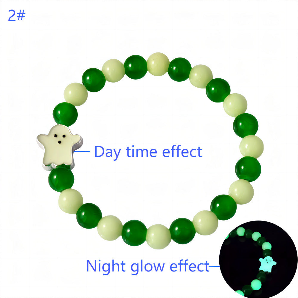 Day Of The Dead Luminous Bracelet - Premium 0 from chiquetrends.com - Just $8.21! Shop now at chiquetrends.com