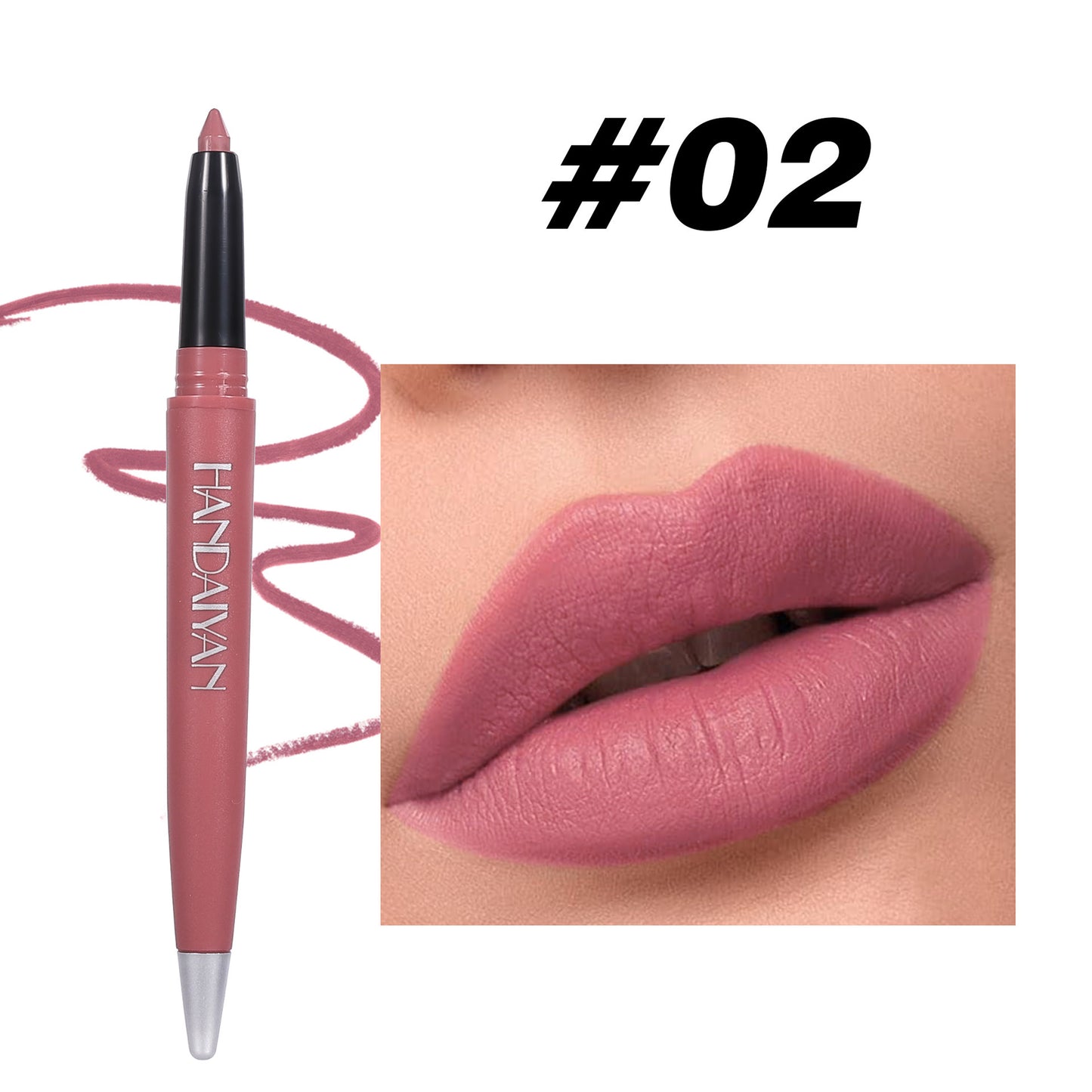 Makeup Matte Lip Liner 6 - Premium 0 from chiquetrends.com - Just $7! Shop now at chiquetrends.com