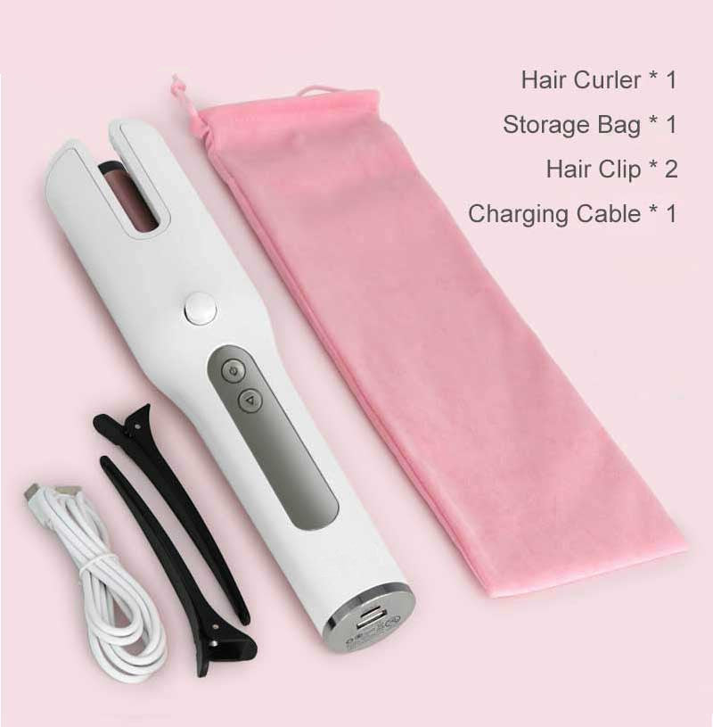 Wireless Automatic Curler USB - Premium 0 from chiquetrends.com - Just $106! Shop now at chiquetrends.com