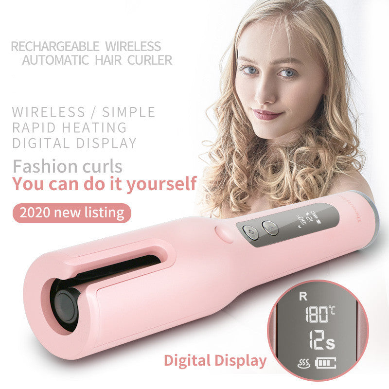 Wireless Automatic Curler USB - Premium 0 from chiquetrends.com - Just $106! Shop now at chiquetrends.com