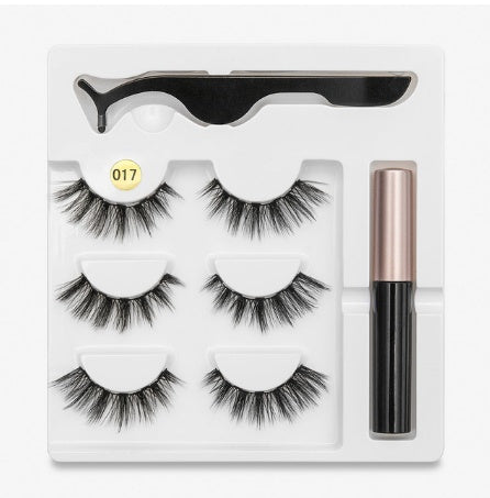 A Pair Of False Eyelashes With - Premium 0 from chiquetrends.com - Just $15! Shop now at chiquetrends.com