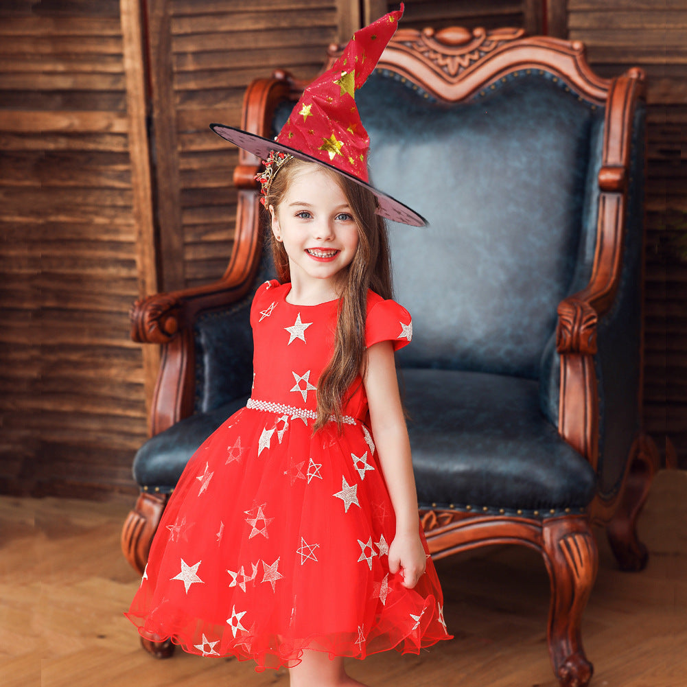 Costume child witch dress - Premium 0 from chiquetrends.com - Just $45! Shop now at chiquetrends.com